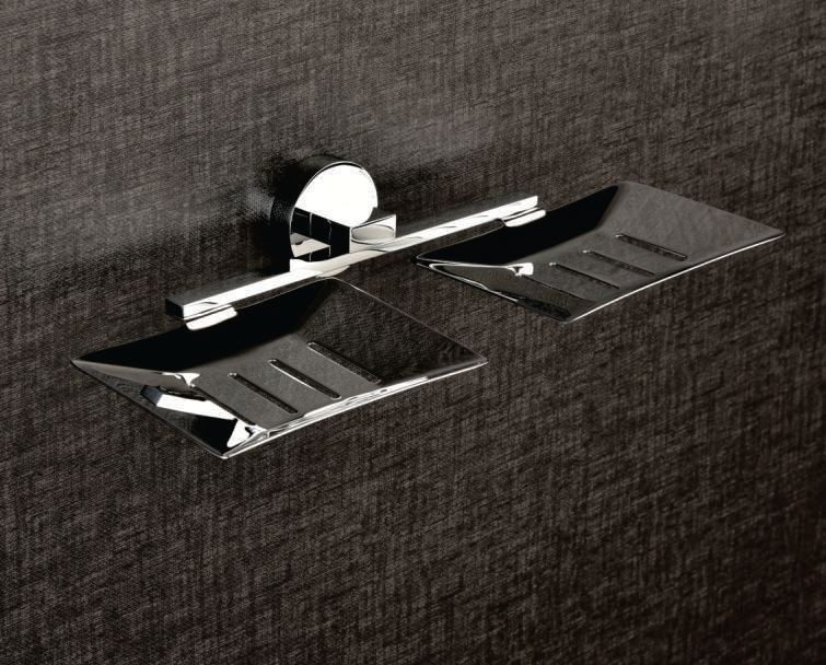 HB 10 Brass Double Soap Dish