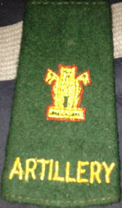 Artillery Sholuder Flag