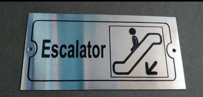 Escalater Nameplate