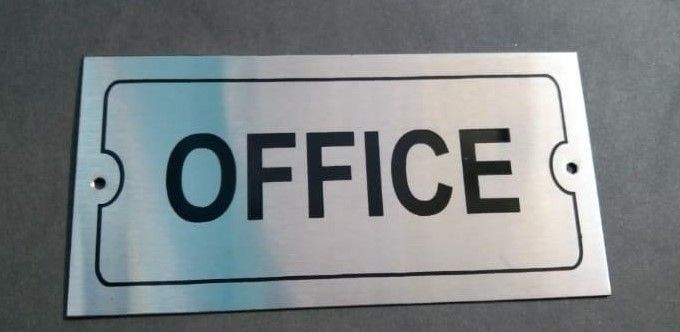 Office Nameplate