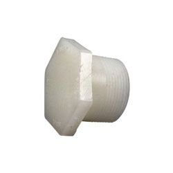 PVDF End Plug Threaded