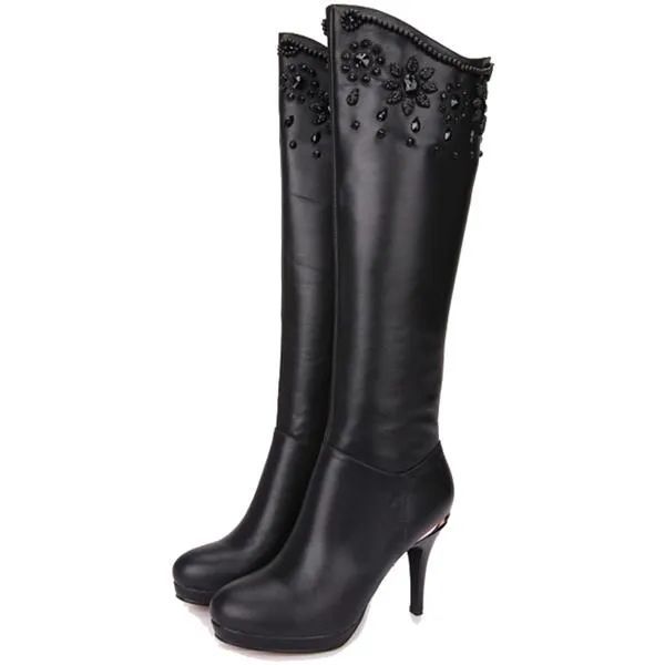 Ladies Leather Boots