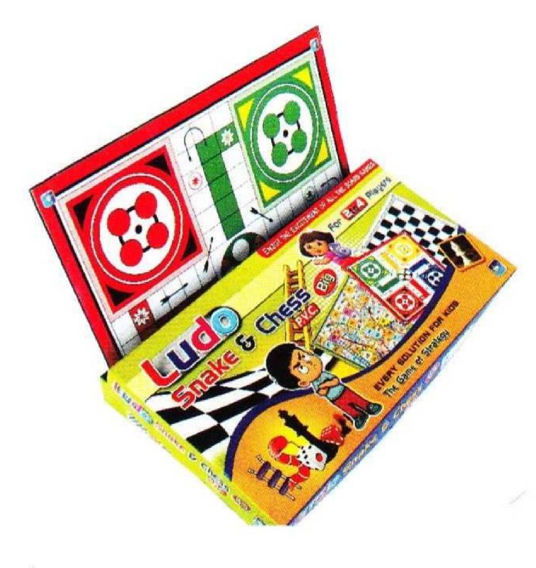 Large Ludo Snake & Chess Board