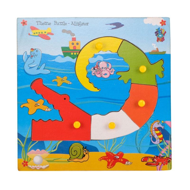 Theme Puzzle - Alligator