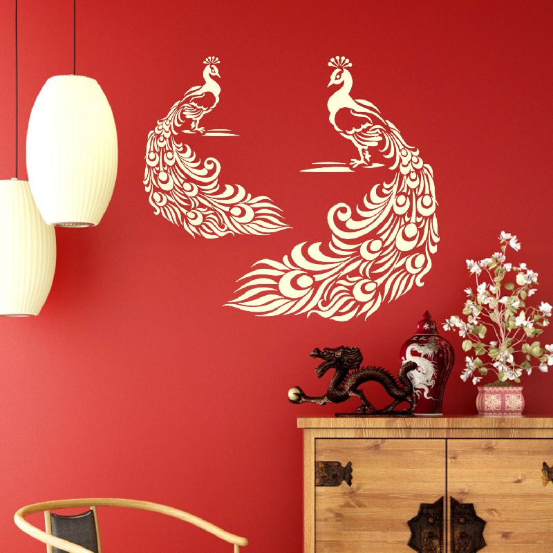 Classy Peacock Design