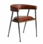 JMD148C Leather Unique Chair