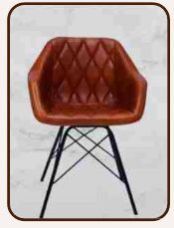 JMD162C Leather Stylish Chair