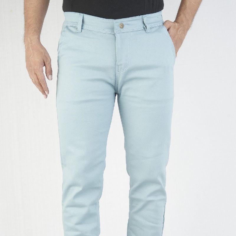 D NO-1648- PISTA Mens Knitted Dusty Jeans