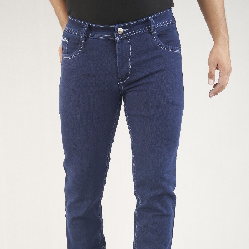 D NO 1704 Mens Dobby Comfort Jeans