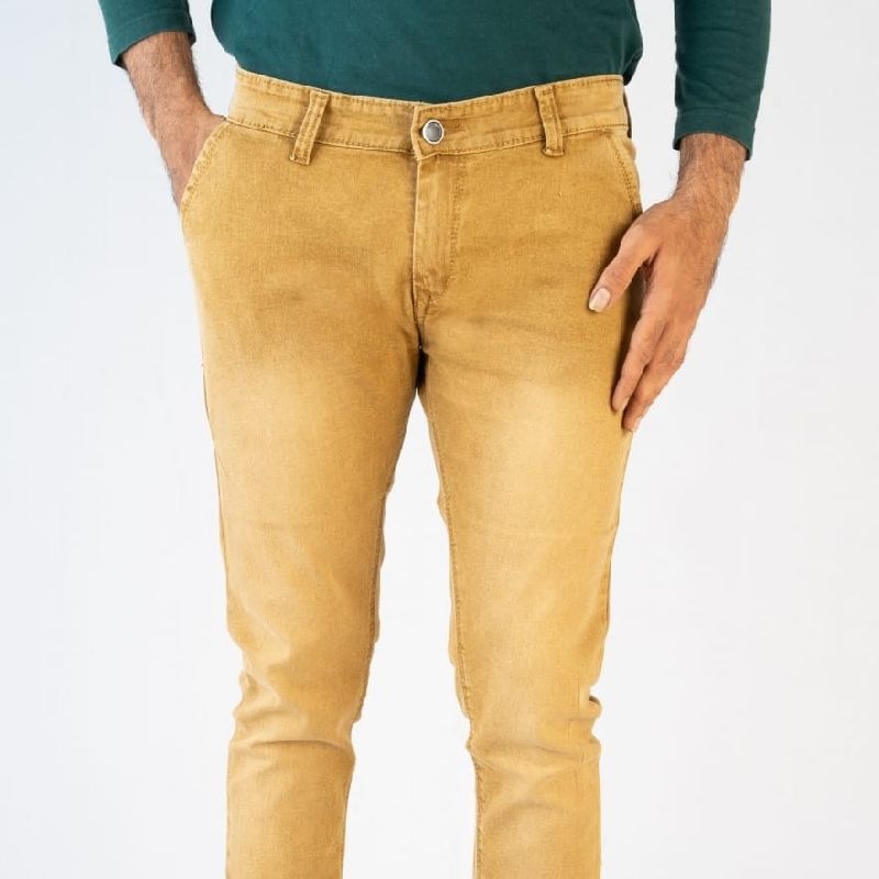 D No-508-BG Mens Dobby Jeans