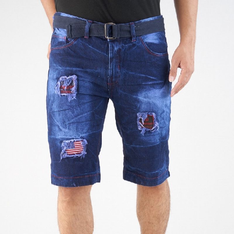 S R 134 Denim Man's Short