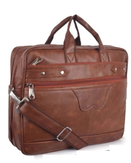 TL-1139-D Leather Laptop Bag