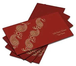 Customized Velvet Finish Shagun Envelopes