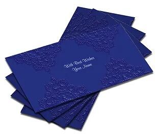 Customized Velvet Finish Shagun Envelopes