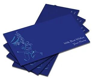 Customized Velvet Finish Shagun Envelopes