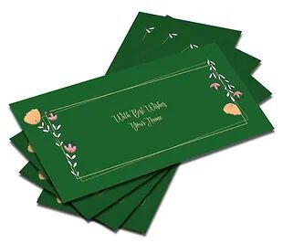 Customized Velvet Finish Shagun Envelopes