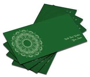 Customized Velvet Finish Shagun Envelopes