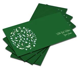 Customized Velvet Finish Shagun Envelopes