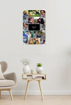 Personalized Printed Photo Poster / Collage