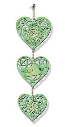 Customized Laser-Cut Wooden WALL HANGING (Green 04)