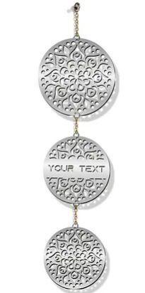 Customized Laser-Cut Wooden WALL HANGING (Silver 05)