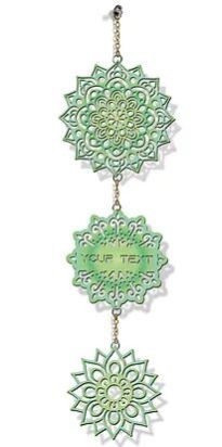 Customized Laser-Cut Wooden WALL HANGING (Green 07)
