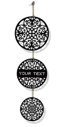 Customized Laser-Cut Wooden WALL HANGING (09)