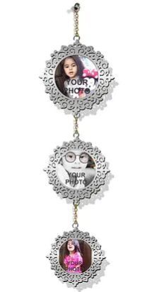 Customized Laser-Cut Wooden WALL HANGING (Silver 03)