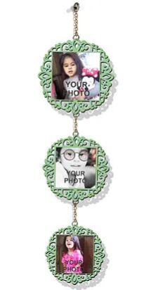 Customized Laser-Cut Wooden WALL HANGING (Green 01)