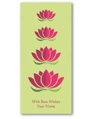 Customised Exclusive Designer Vertical Shagun / Money Envelope (SE Vert 1)