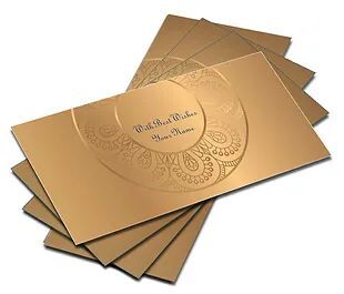 Customized Pearl Finish Shagun Envelopes