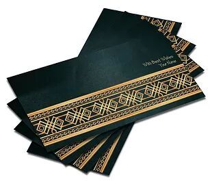 Customized SATIN Finish Shagun Envelopes