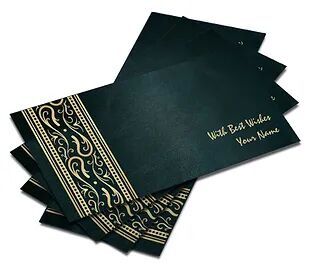 Customized SATIN Finish Shagun Envelopes