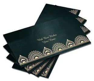 Customized SATIN Finish Shagun Envelopes