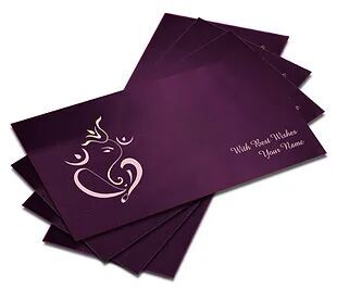 Customized SATIN Finish Shagun Envelopes