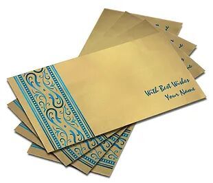 Customized SATIN Finish Shagun Envelopes