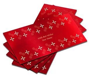 Customized SATIN Finish Shagun Envelopes