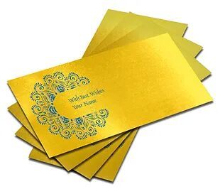 Customized SATIN Finish Shagun Envelopes