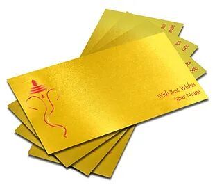 Customized SATIN Finish Shagun Envelopes