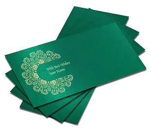 Customized SATIN Finish Shagun Envelopes