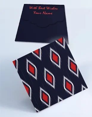 Customized Square Shagun Envelopes (SESmall 07)