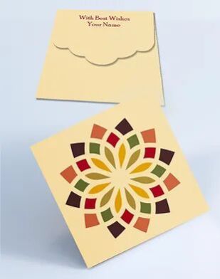 Customized Square Shagun Envelopes (SESmall 10)