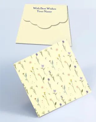 Customized Square Shagun Envelopes (SESmall 15)