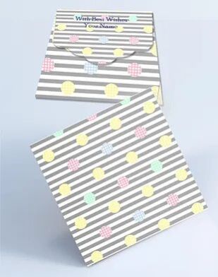 Customized Square Shagun Envelopes (SESmall 16)