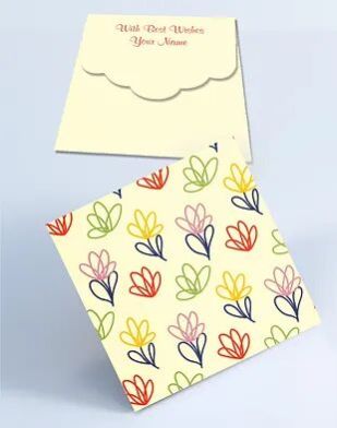 Customized Square Shagun Envelopes (SESmall 17)