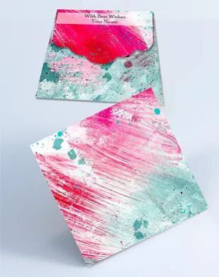 Customized Square Shagun Envelopes (SESmall 20)