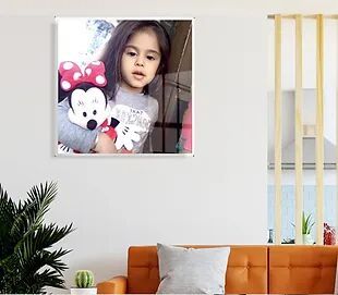 Customized Wall Mount Acrylic Photograph / Text Printed Frame (Acr Ph 03)