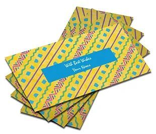 Customized Water Colour Effect Shagun Envelopes