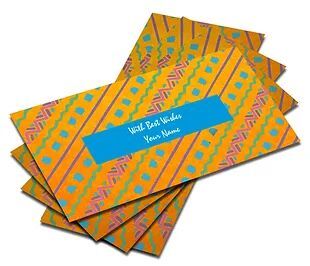 Customized Water Colour Effect Shagun Envelopes