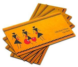 Customized Water Colour Effect Shagun Envelopes